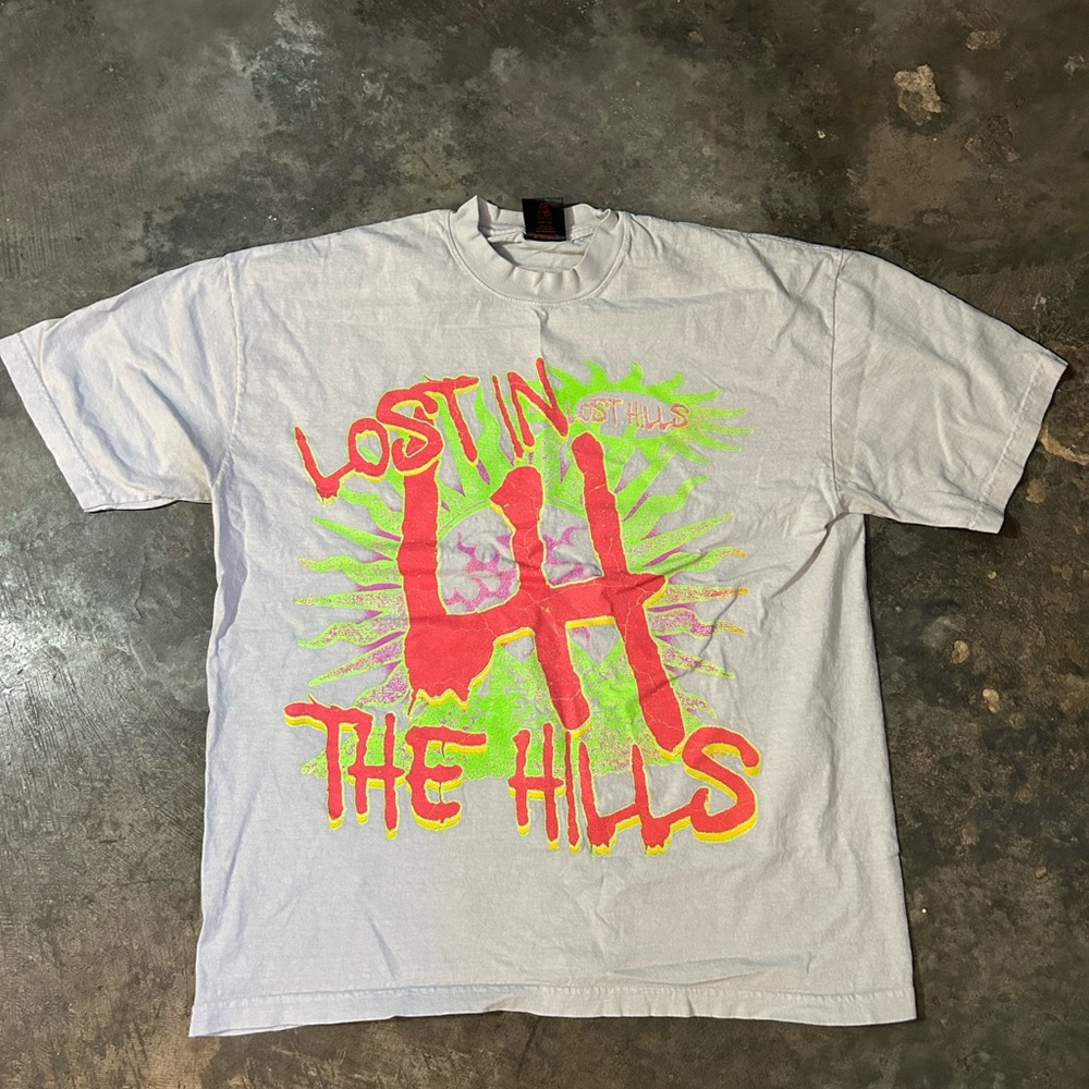 Lost Hills - Slime Lost in the Hills Graphic Tee White Xlarge